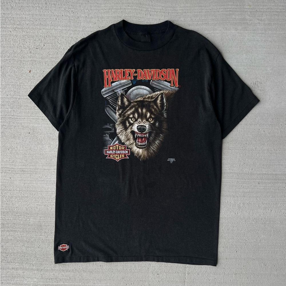 Vintage 1991 Harley Davidson graphic tee